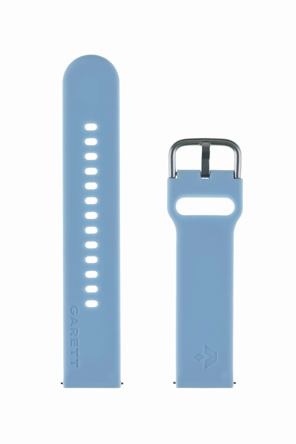 Garett Universal cinturino silicone blu 20 mm fibbia
