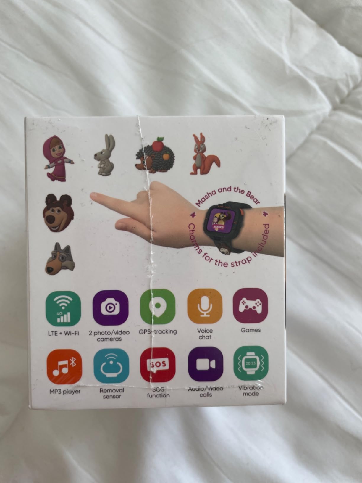 Elari KidPhone Masha e Orso smartwatch bambini nero 4G GPS