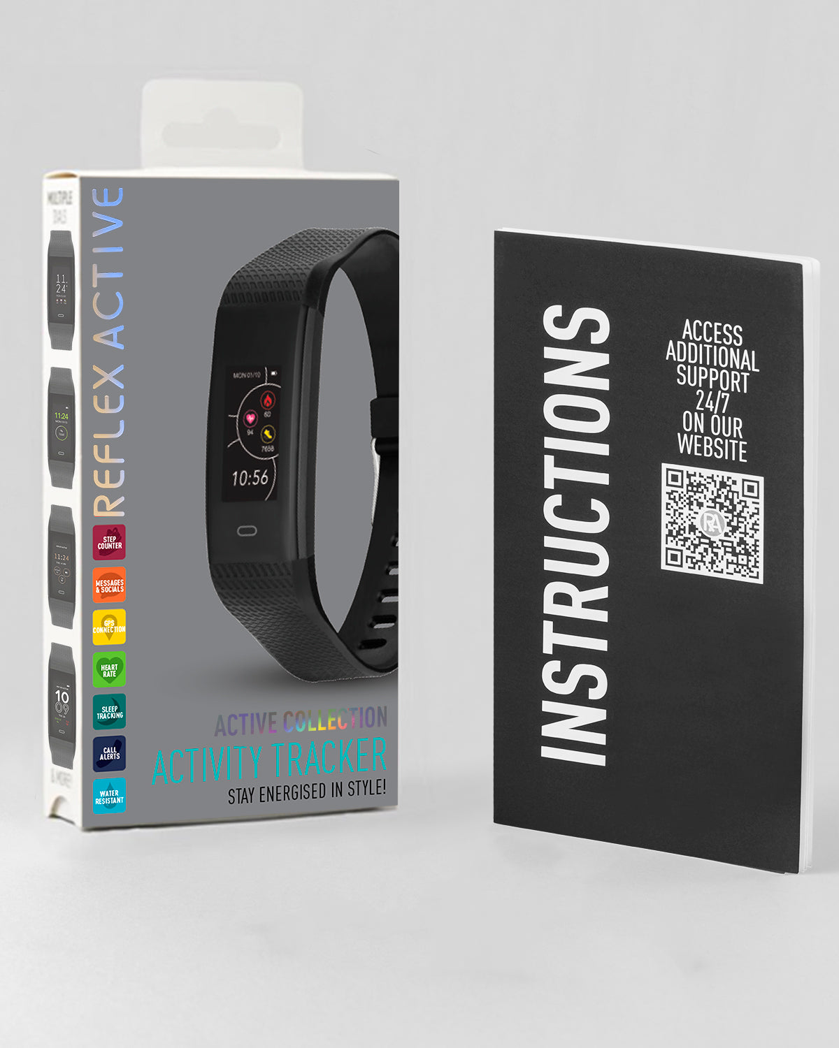 Reflex Active Serie 35 fitness tracker nero cardio sonno