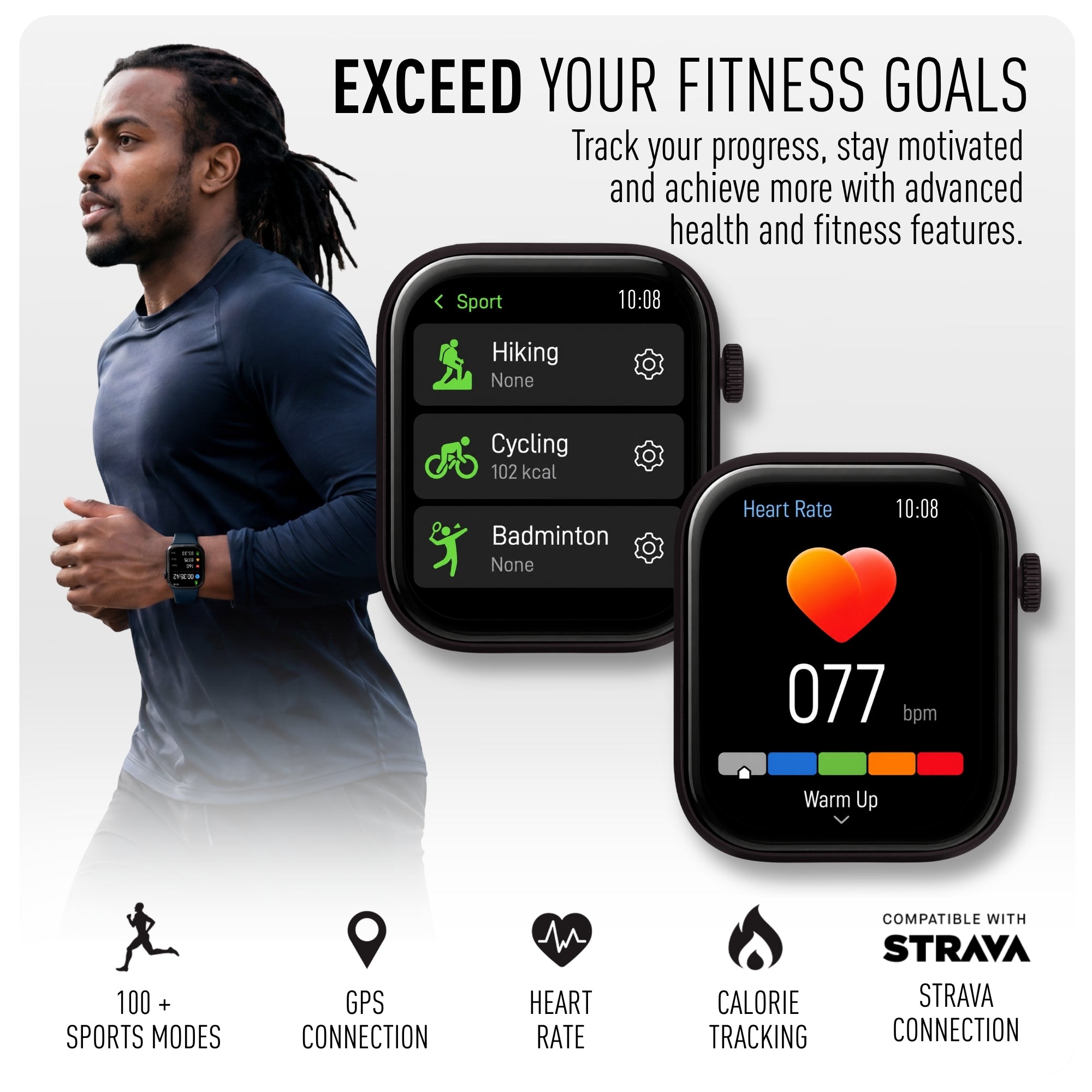Reflex Active Spectra 300S smartwatch AMOLED navy