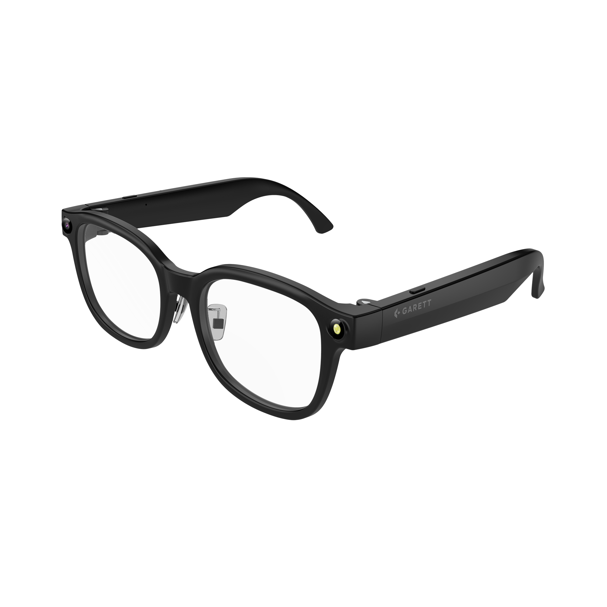 Garett Horizon AI occhiali smart neri con fotocamera