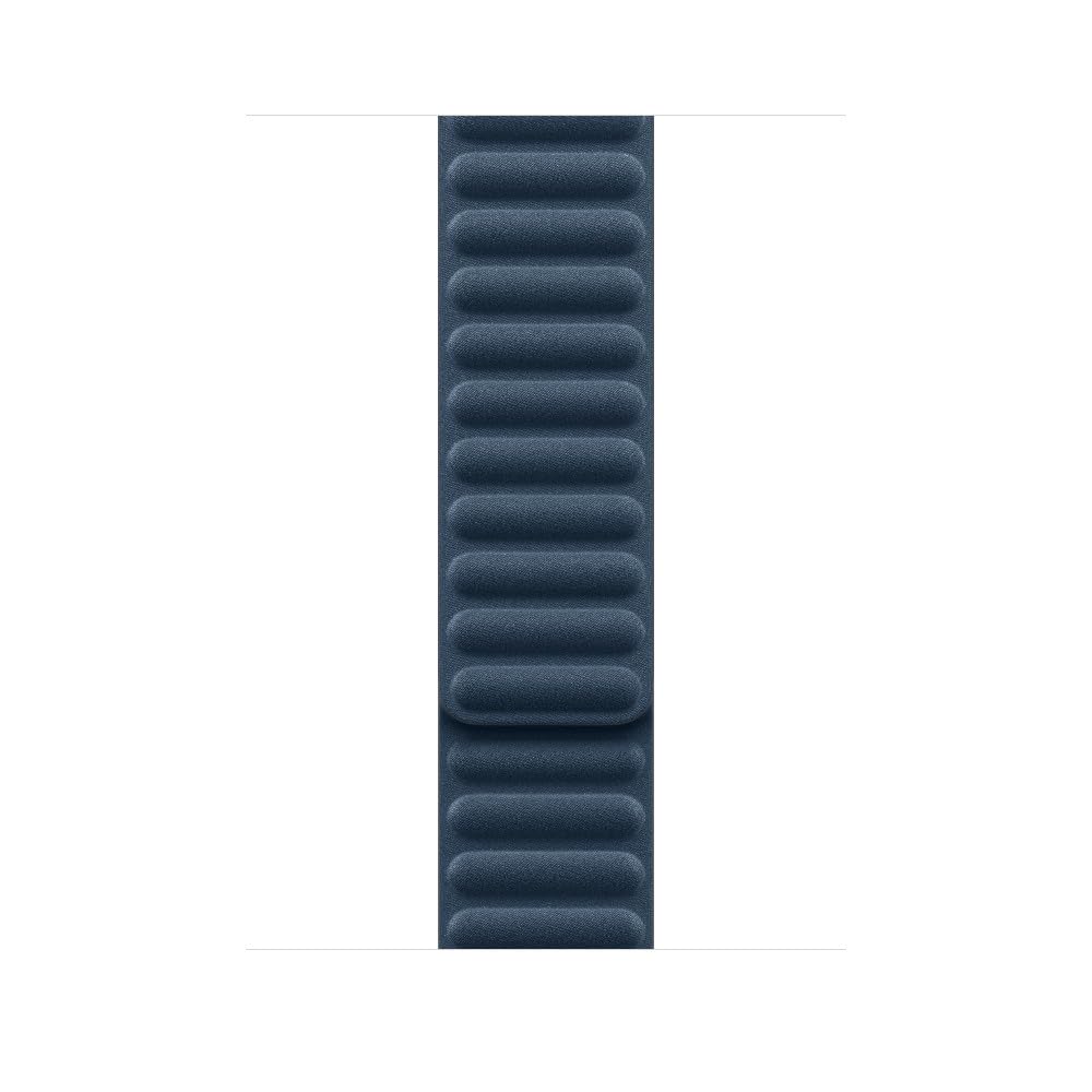 Apple Watch Magnetic Link cinturino 45mm blu Pacifico M/L FineWoven