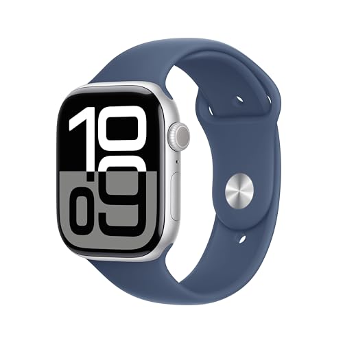Apple Watch Series 10 46mm smartwatch GPS Cellular denim ECG