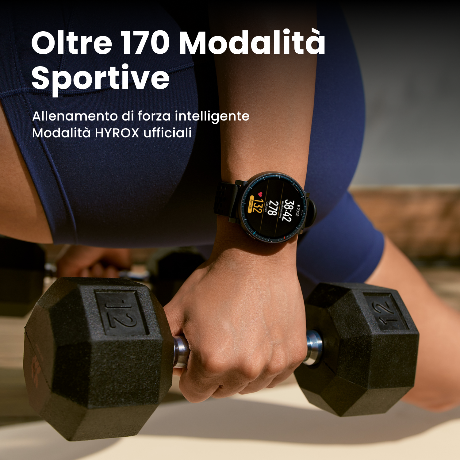 Amazfit Active Max smartwatch Nero AMOLED 25 giorni
