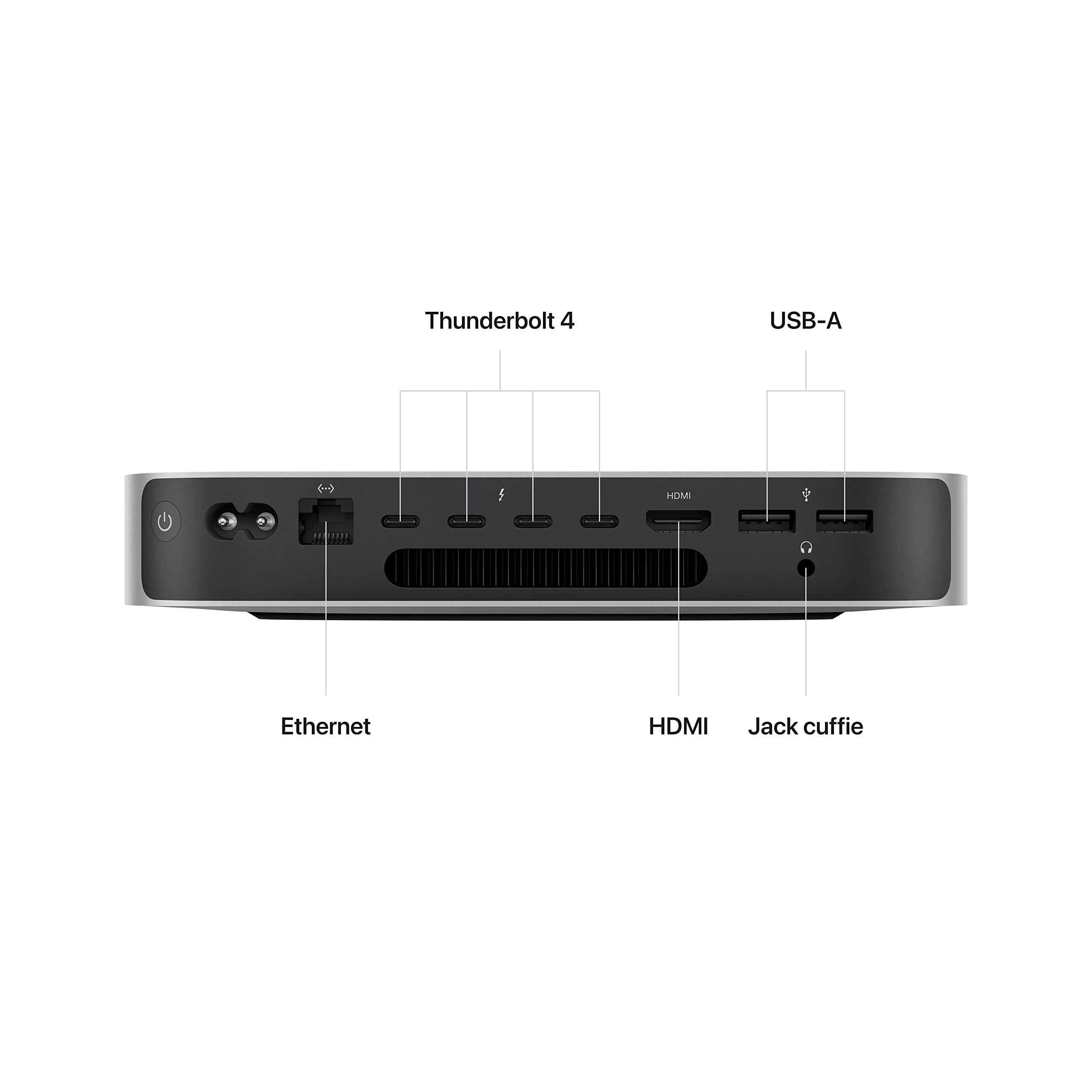Apple Mac mini M2 Pro computer desktop 16GB 512GB Gigabit Ethernet