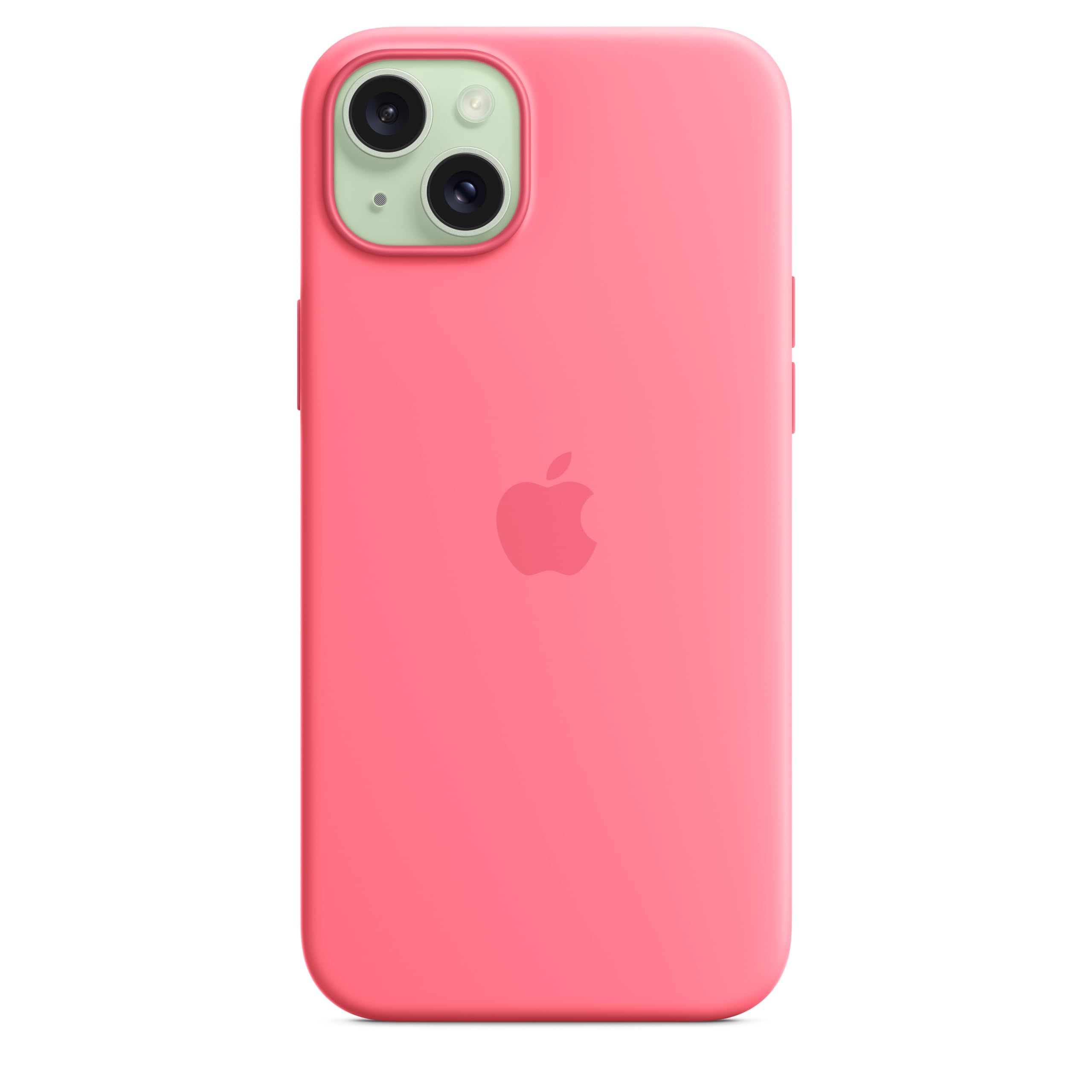 Apple Custodia MagSafe iPhone 15 Plus cover rosa