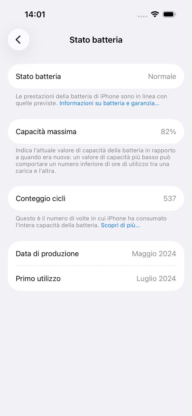 Apple iPhone 15 Smartphone 128GB Rosa Ricondizionato
