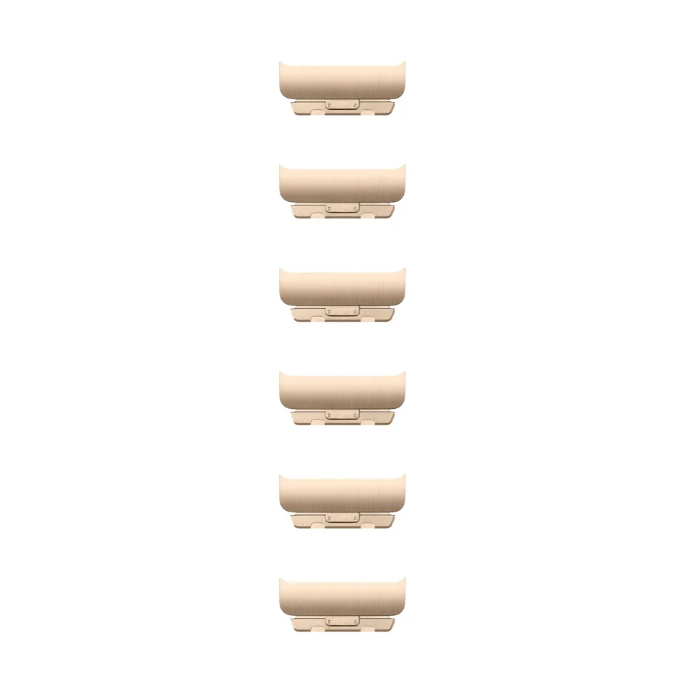 Apple Watch bracciale maglie oro 46 mm acciaio