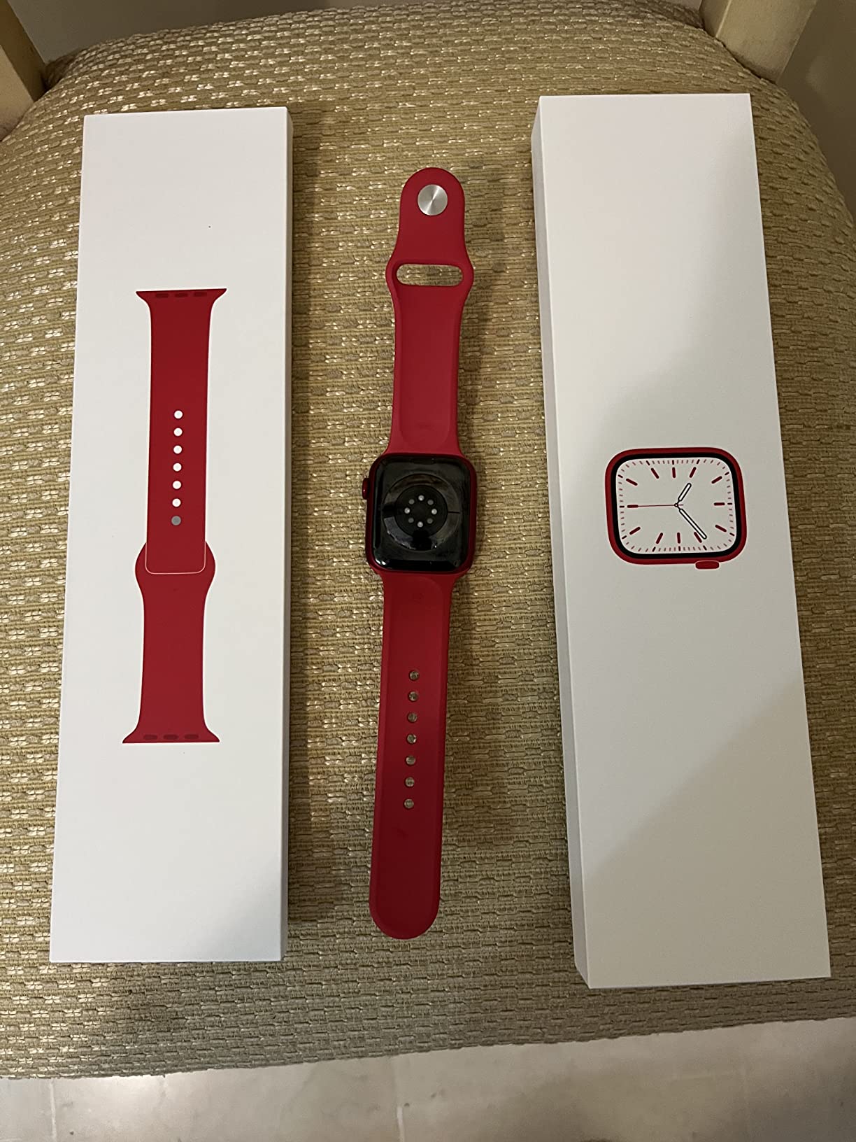 Apple Watch Series 7 41mm smartwatch GPS+Cellular RED alluminio
