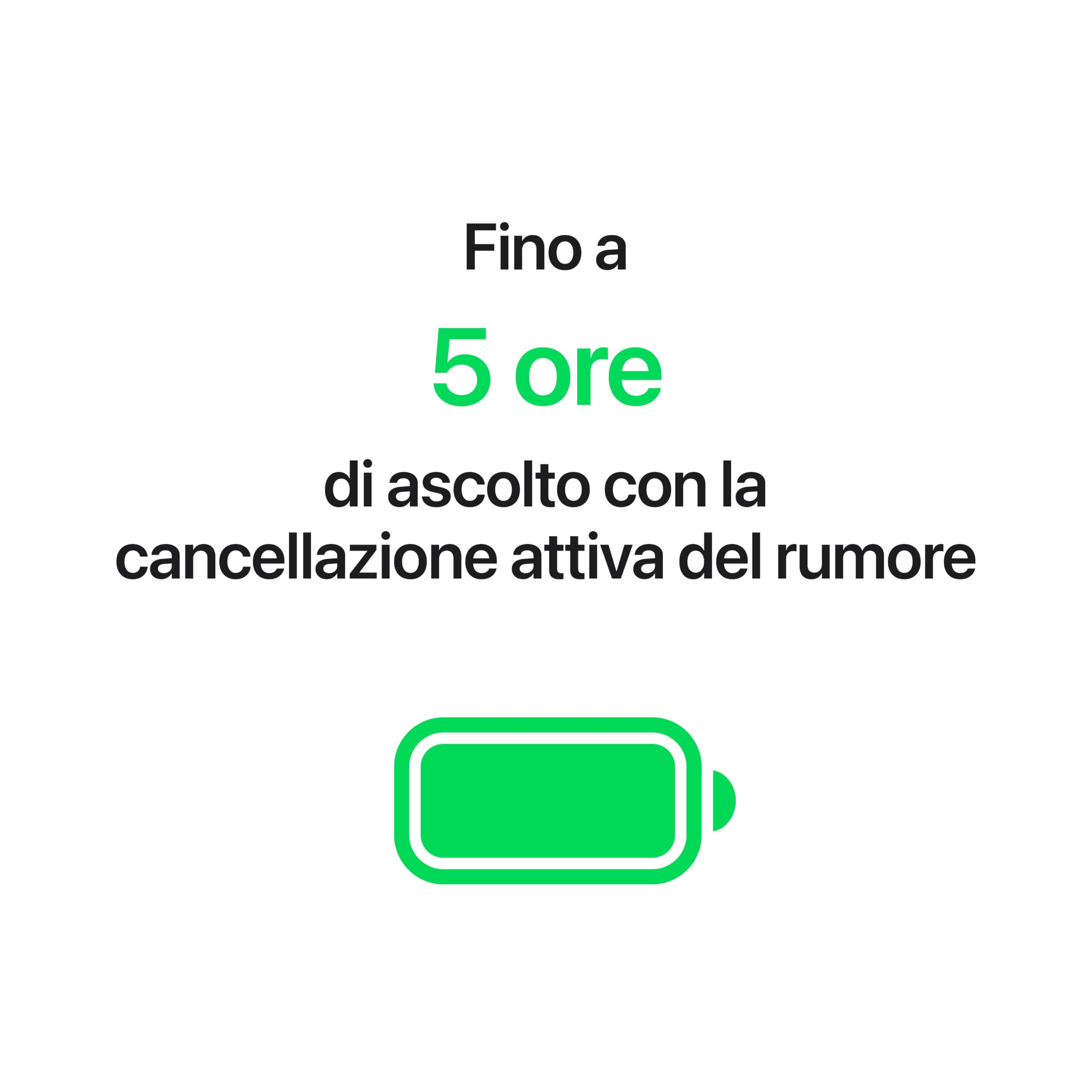 Apple AirPods 5 auricolari wireless con custodia wireless
