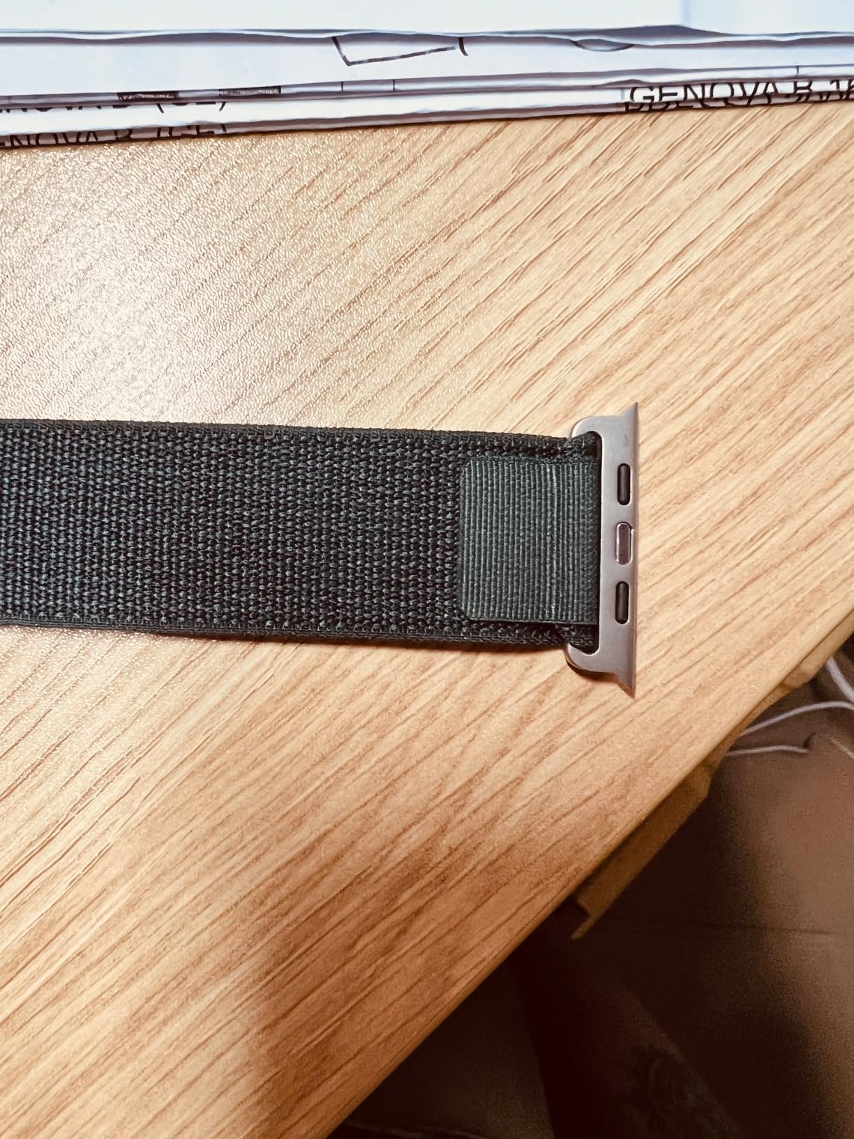 Apple Watch Alpine Loop 49mm cinturino blu chiaro S
