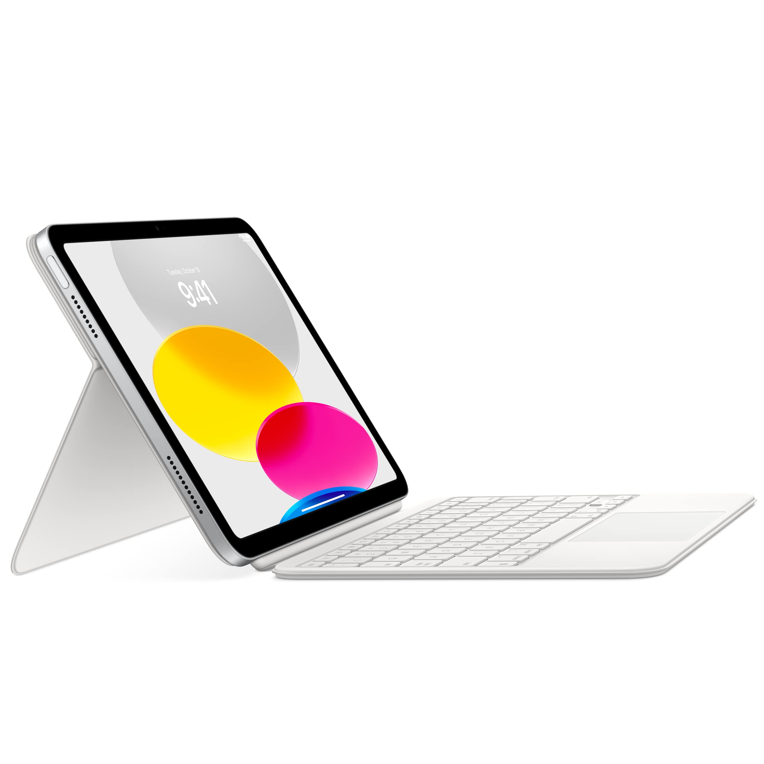 Apple Magic Keyboard Folio tastiera iPad danese bianca