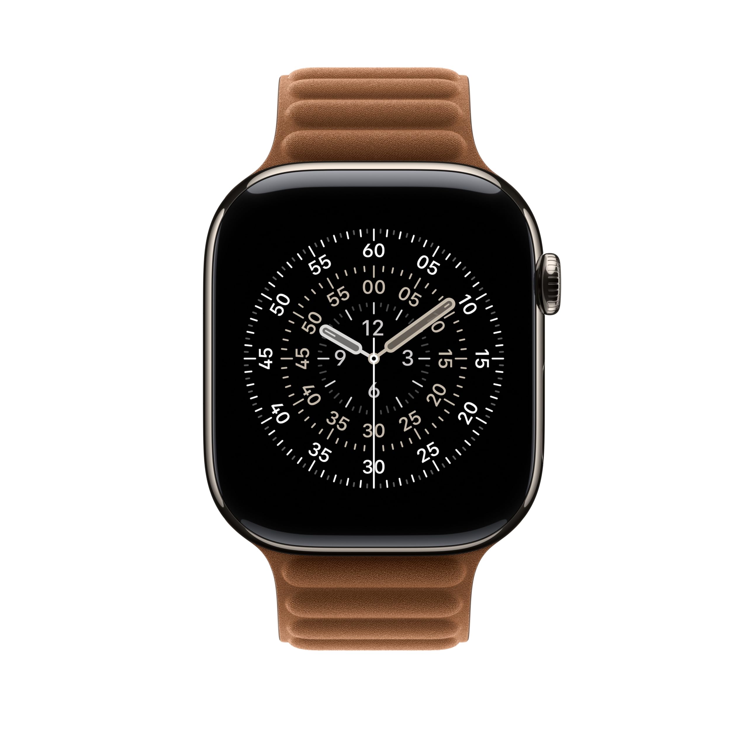 Apple Magnetic Link 46mm cinturino magnetico caramello M/L