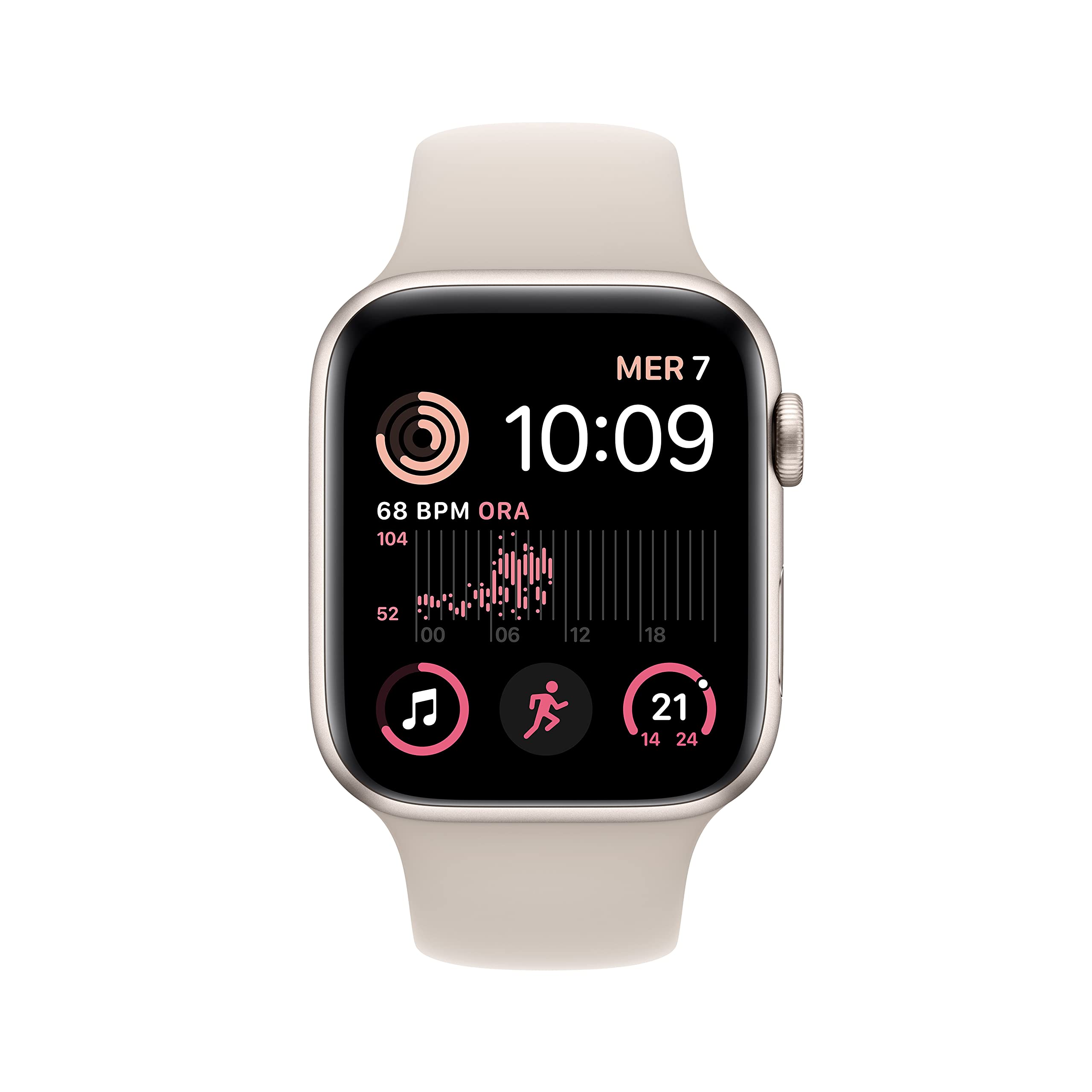 Apple Watch SE 2ª gen. 44mm smartwatch GPS + Cellular galassia