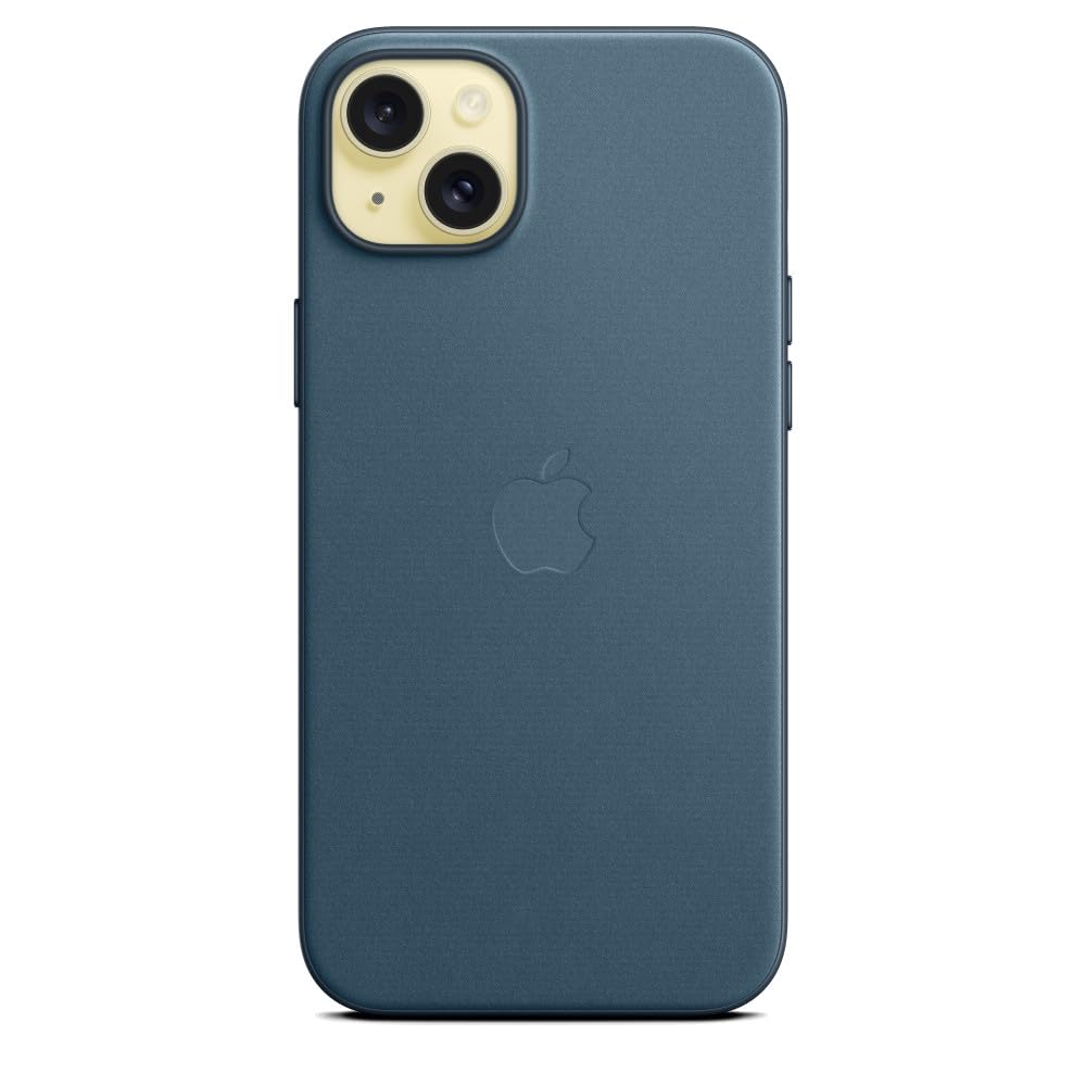 Apple FineWoven iPhone 15 Plus custodia Blu Pacifico