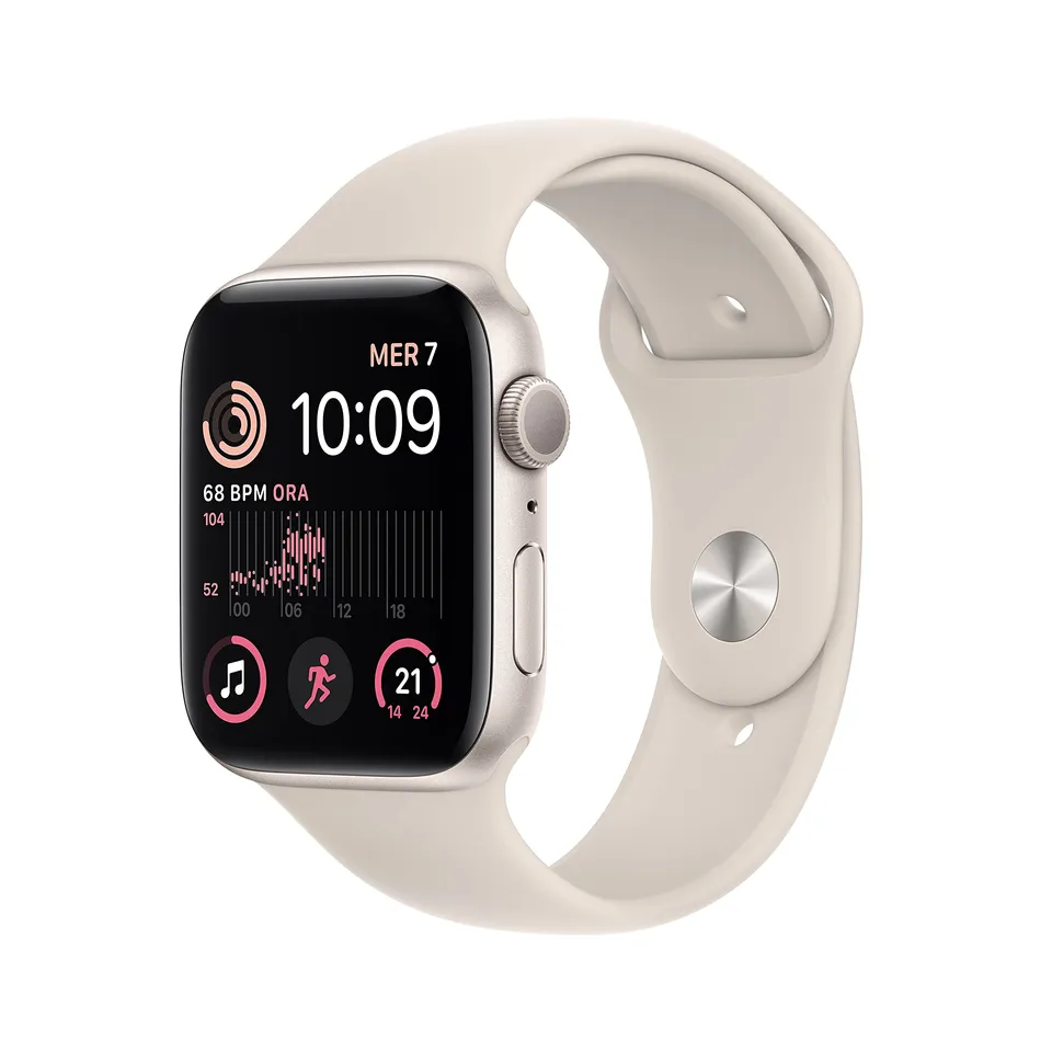 Apple Watch SE 2ª gen 44mm smartwatch GPS galassia