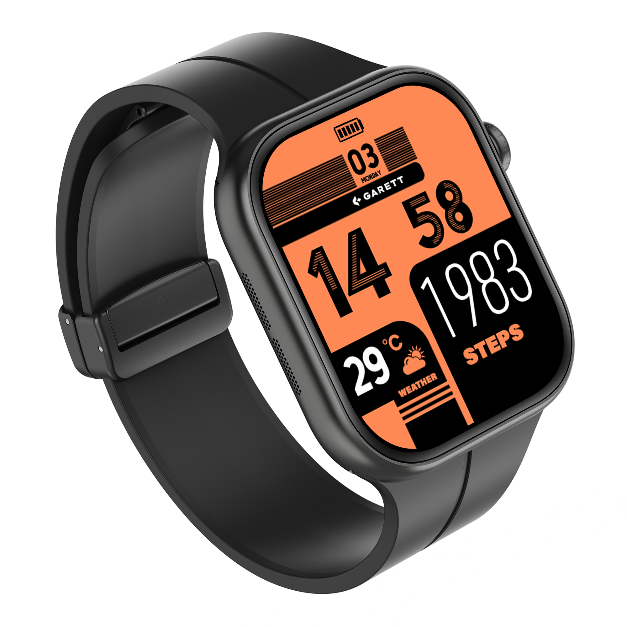 Garett Next AI 4G smartwatch nero AMOLED