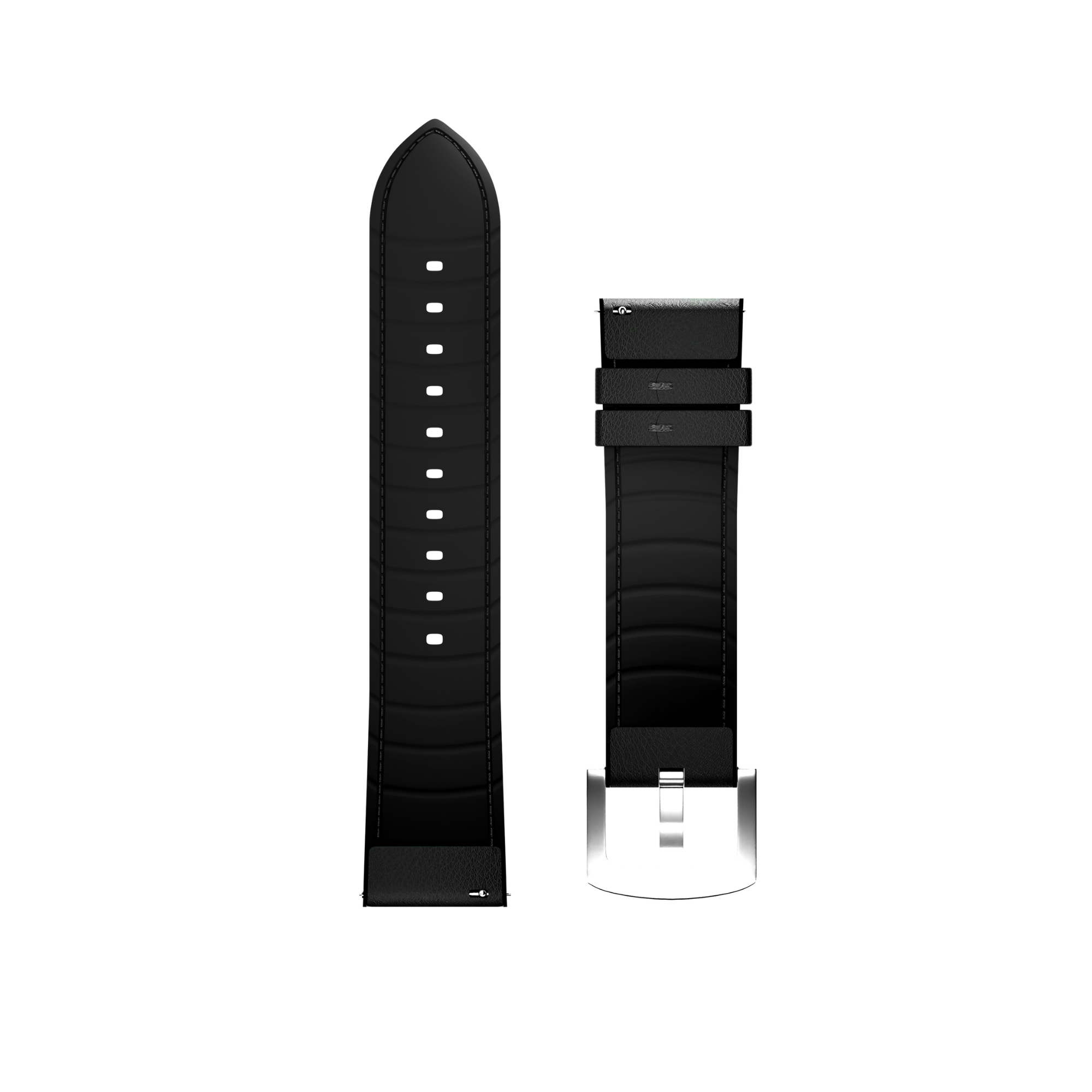 Maoo Cinturino Pelle Smartwatch 22mm Nero
