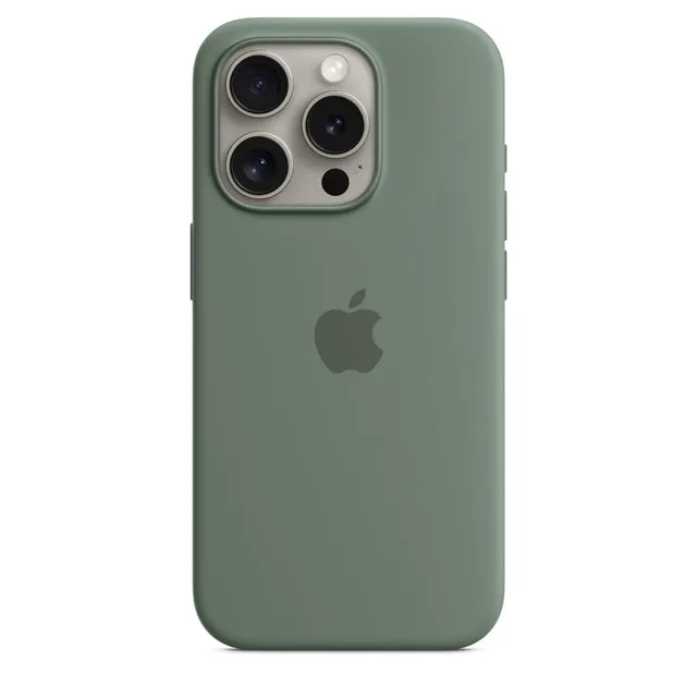 Apple iPhone 15 Pro custodia silicone Cipresso MagSafe