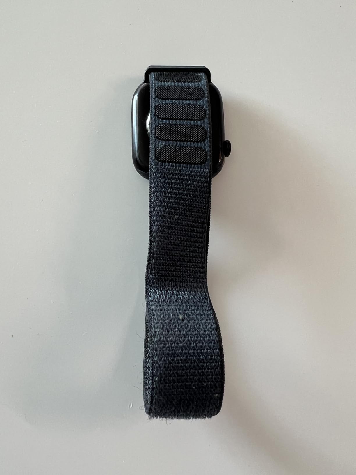 Apple Sport Loop 46 mm cinturino grigio scuro XL nylon