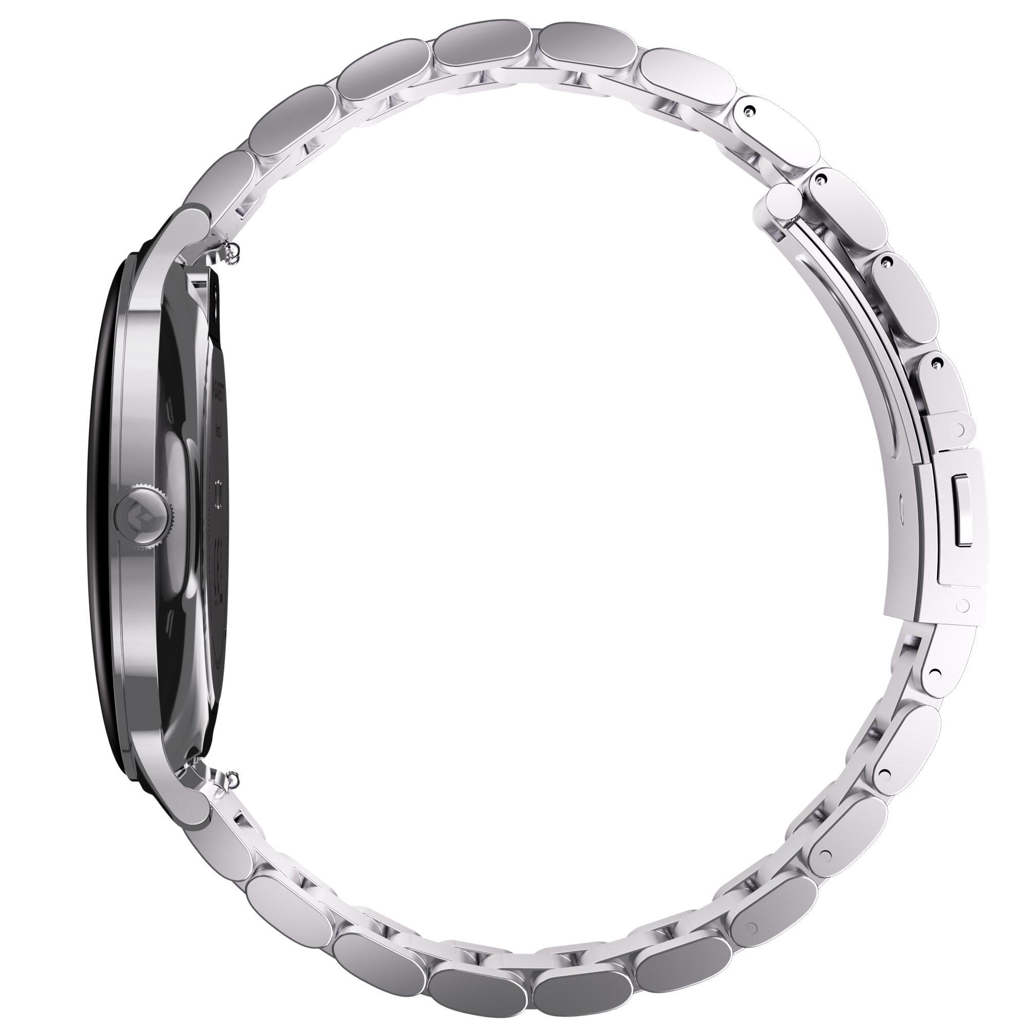 Garett Quantum Glow smartwatch argento acciaio AMOLED