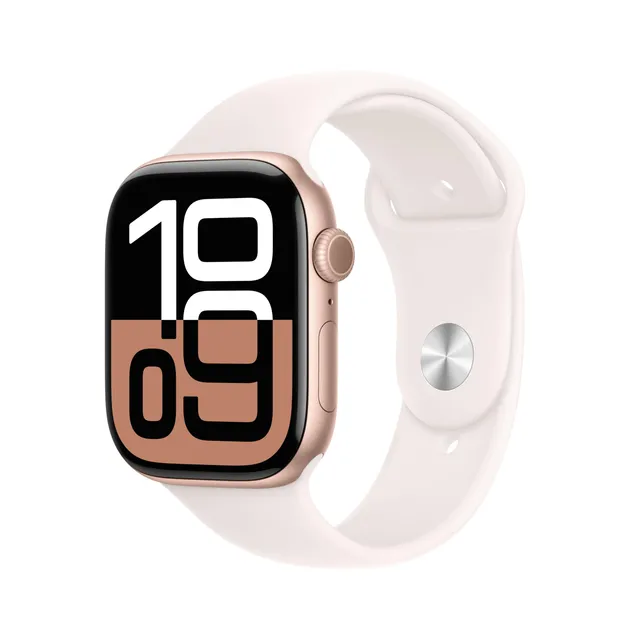 Apple Watch Series 10 smartwatch 46mm Cellular rosa fard M/L