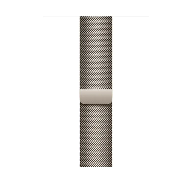 Apple Loop maglia milanese cinturino 46mm Naturale M/L acciaio