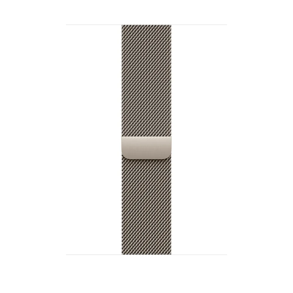 Apple Loop maglia milanese cinturino 46mm Naturale M/L acciaio