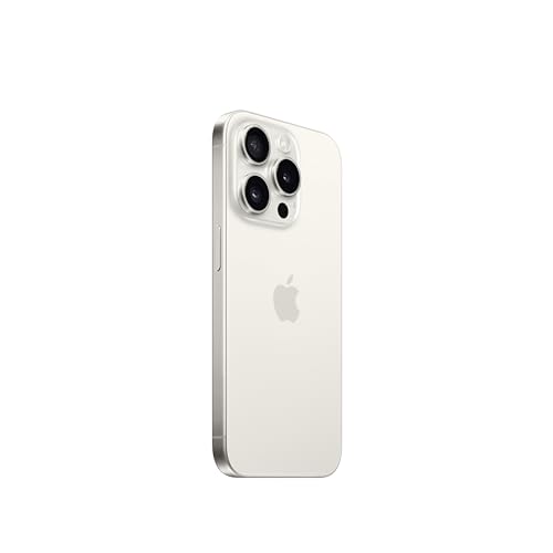 Apple iPhone 15 Pro 128 GB smartphone Titanio Bianco