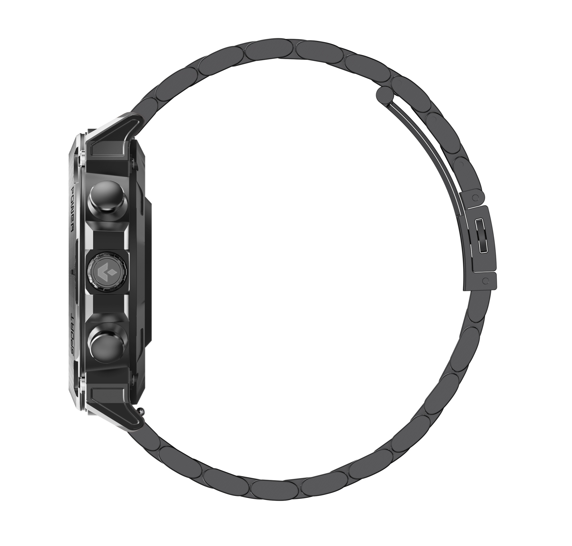 Garett Atom smartwatch nero acciaio 8 giorni