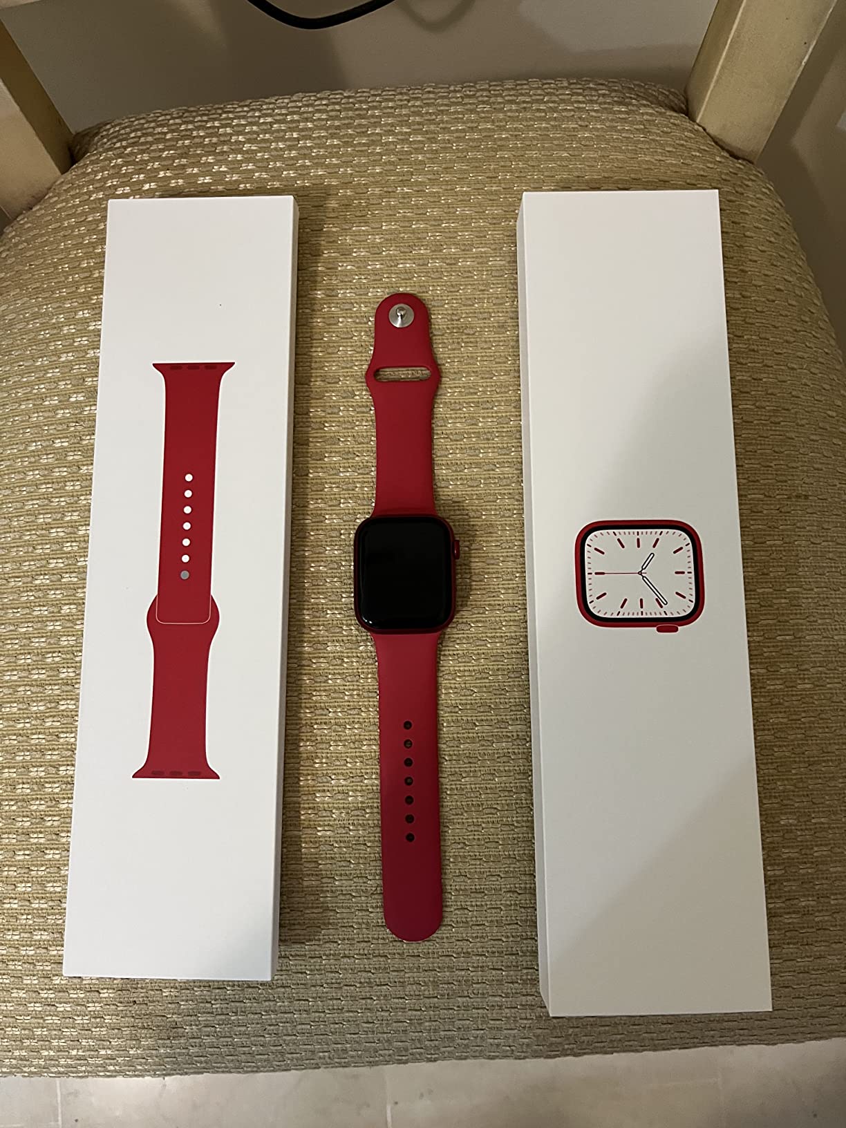 Apple Watch Series 7 41mm smartwatch GPS+Cellular RED alluminio