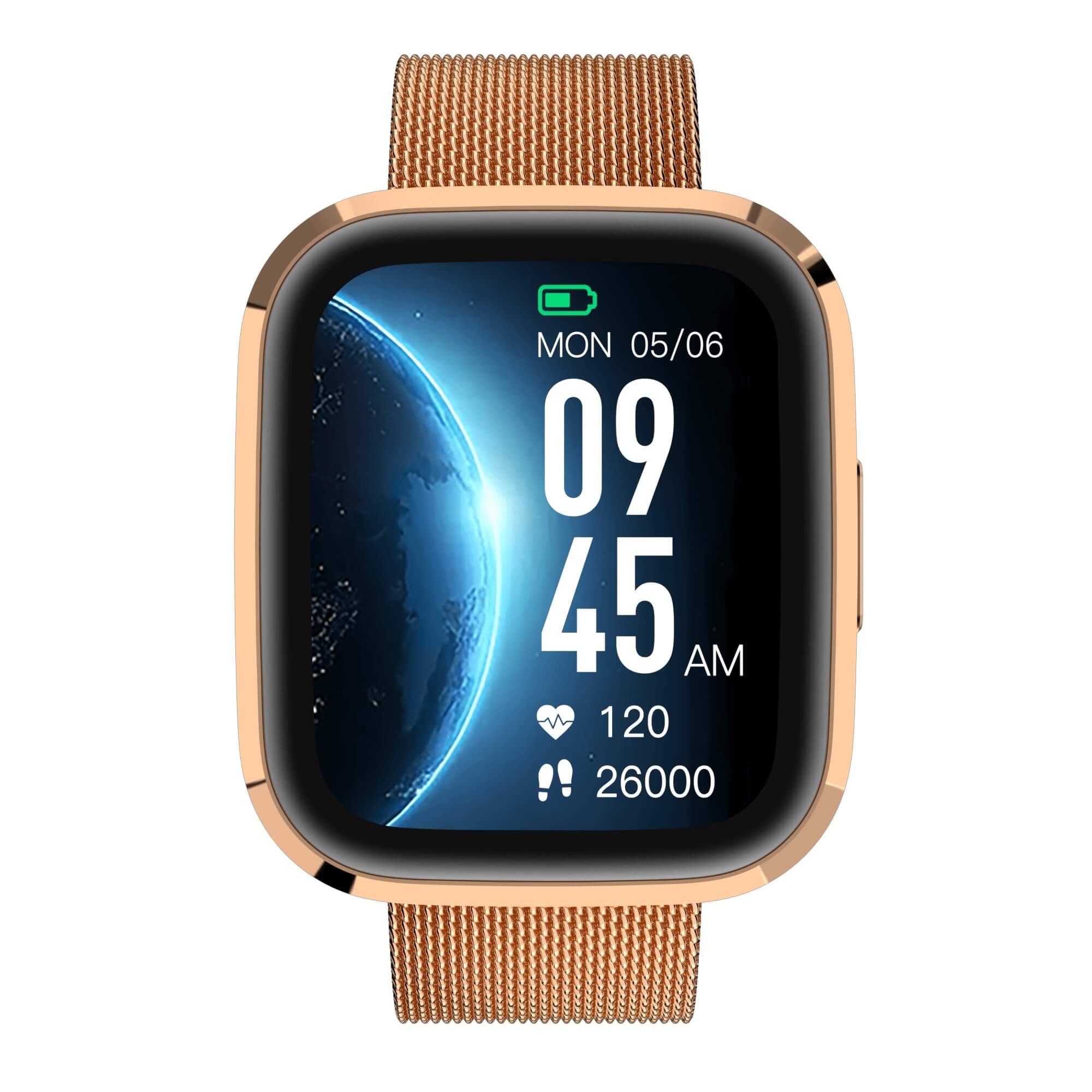 Garett GRC Style smartwatch oro acciaio IPS