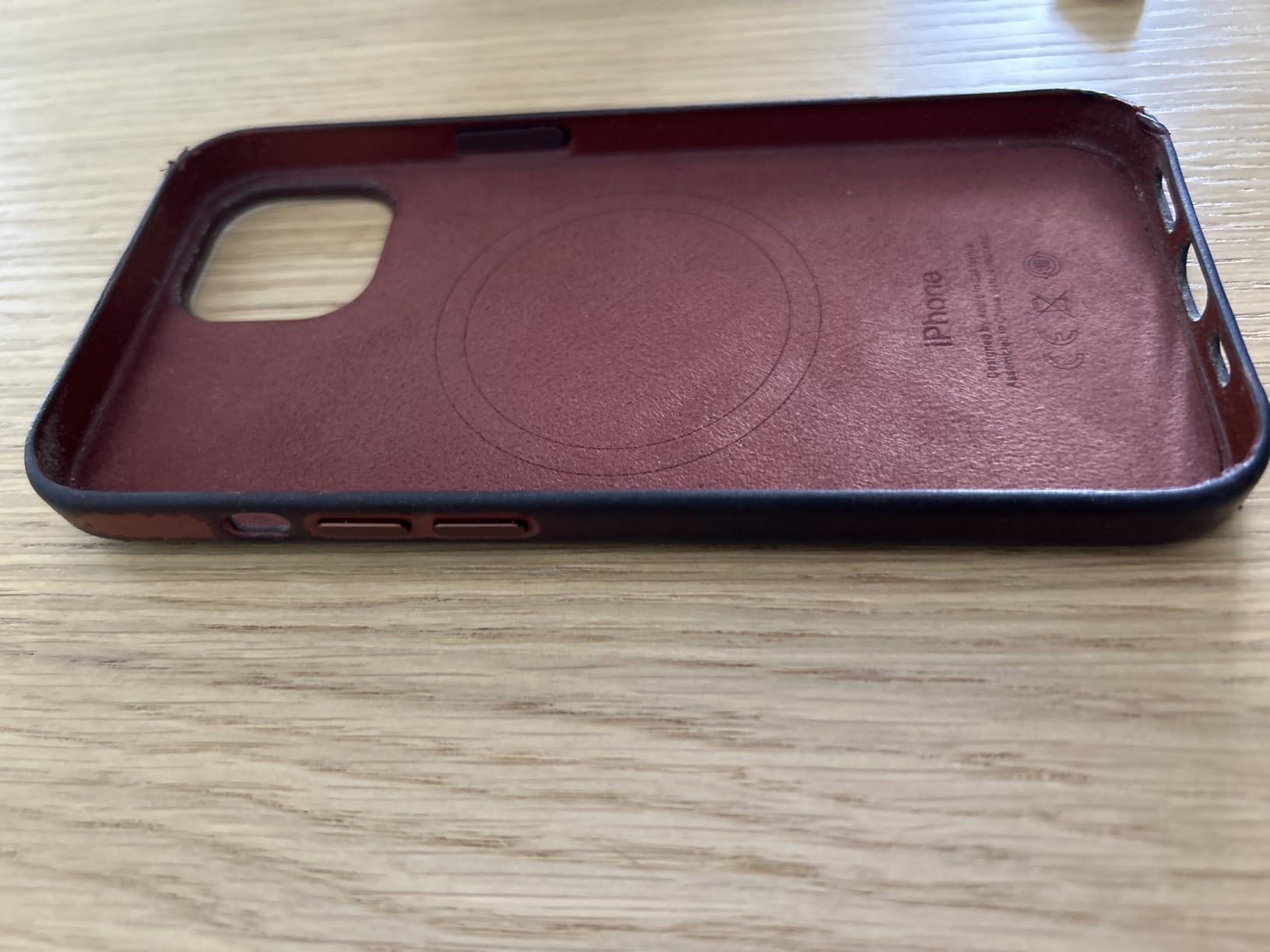 Apple Custodia MagSafe in Pelle iPhone 14 Arancione