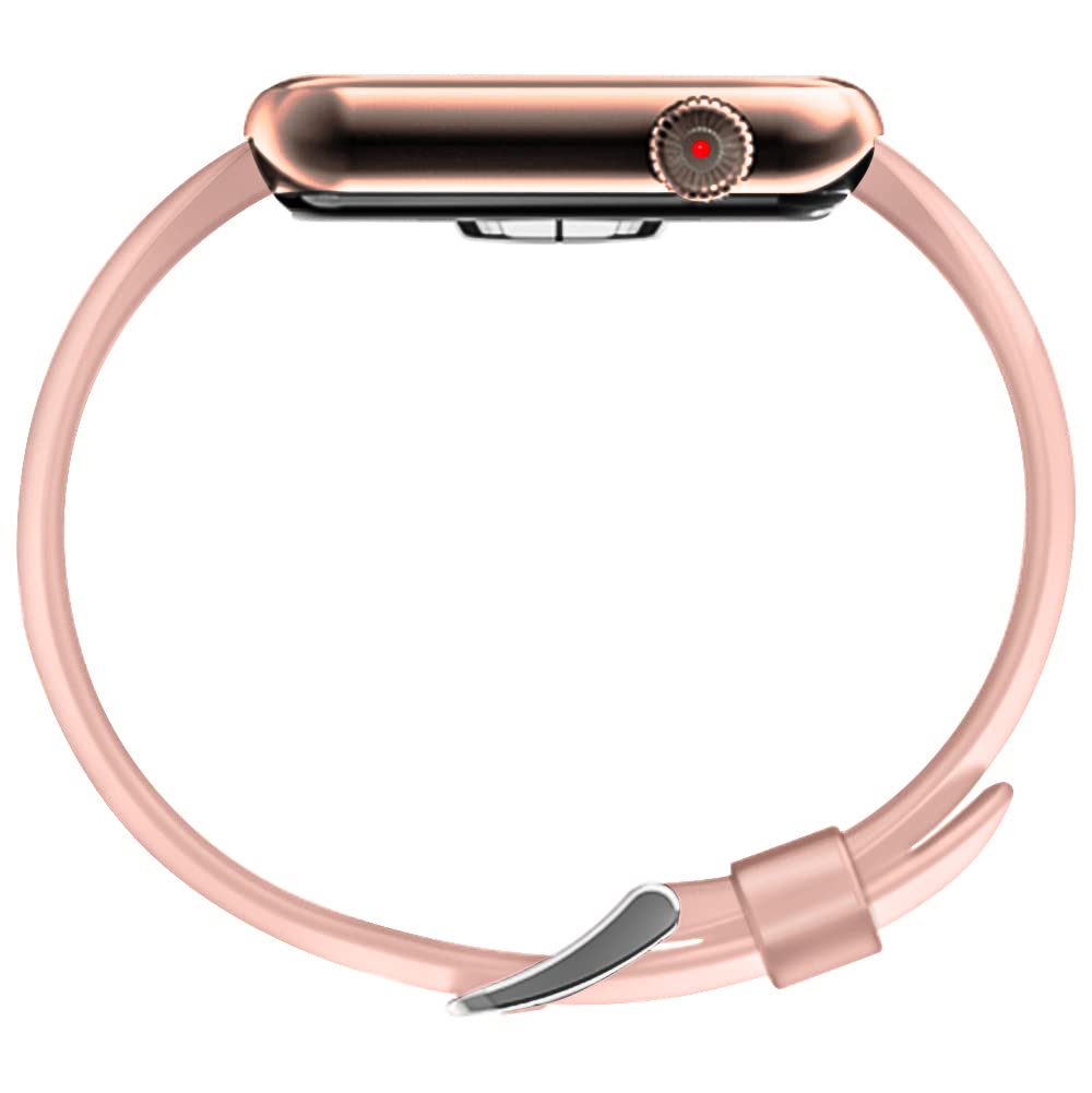 Fitvii cinturino smartwatch 16 mm rosa TPE