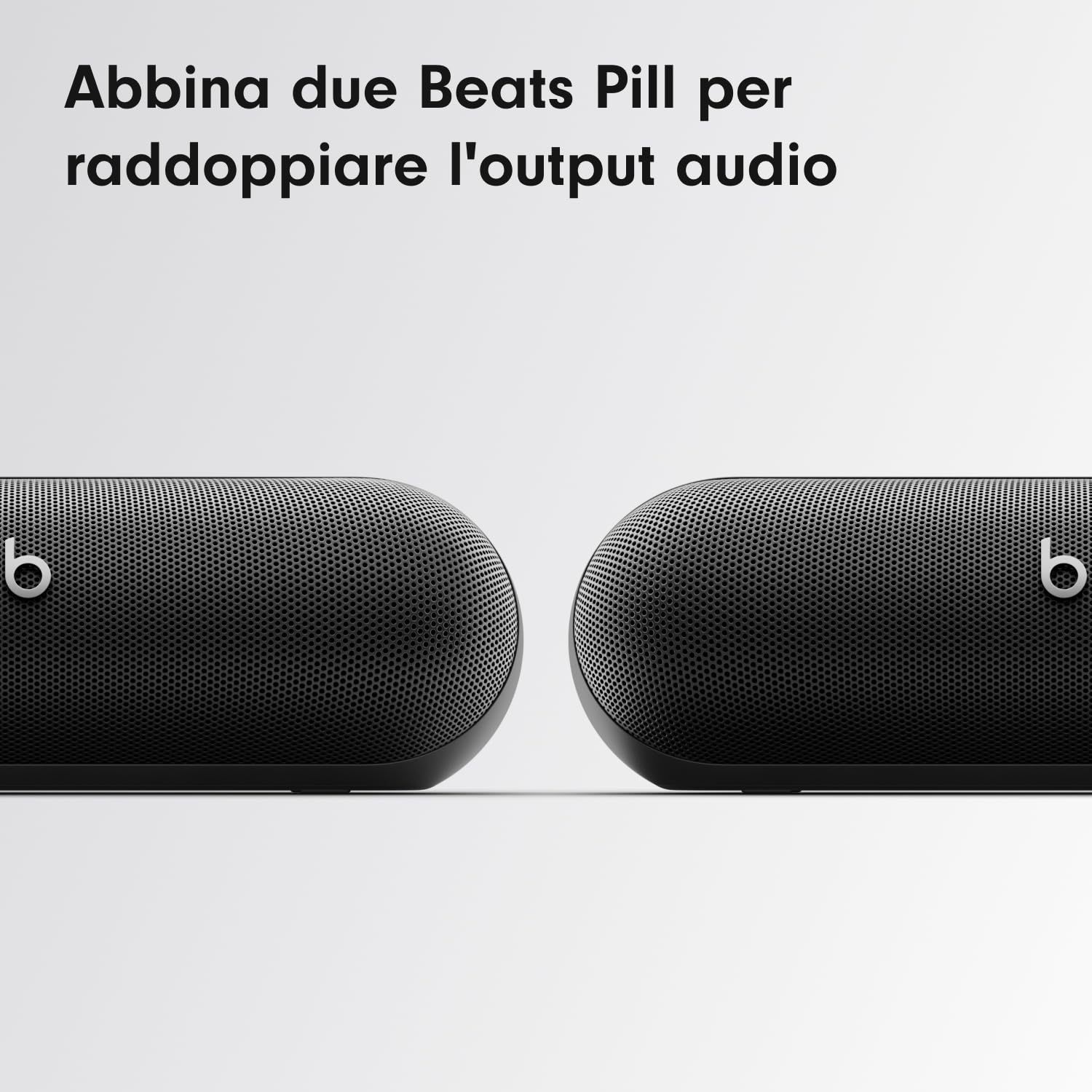 Beats Pill altoparlante bluetooth nero opaco IP67