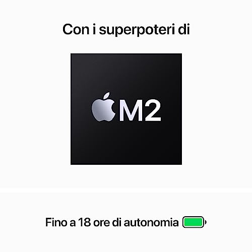 Apple MacBook Air 15,3 M2 8GB 512GB portatile Grigio siderale Retina