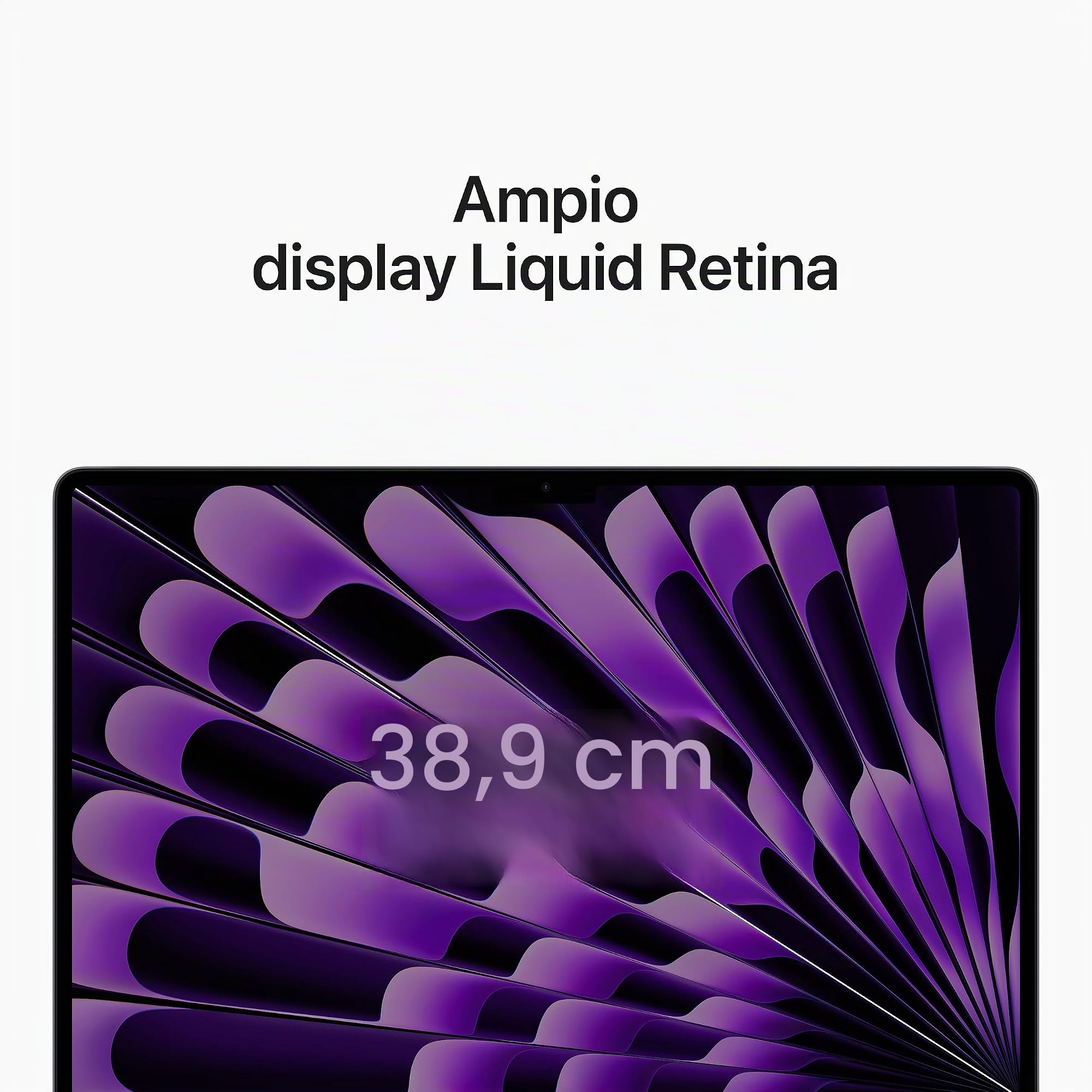 Apple MacBook Air 15,3 M2 8GB 512GB portatile Grigio siderale Retina