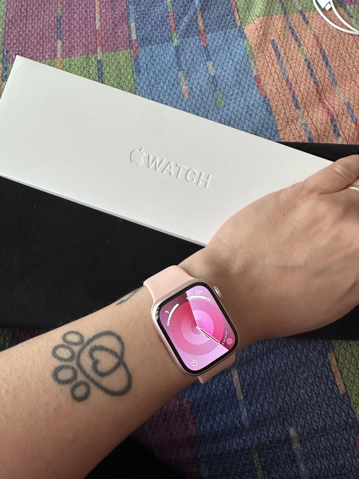 Apple Watch Series 9 GPS 41 mm smartwatch argento