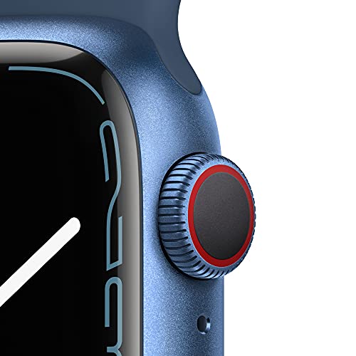 Apple Watch Series 7 41mm smartwatch GPS Cellular azzurro ECG