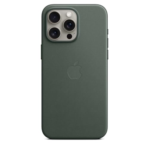 Apple FineWoven Custodia iPhone 15 Pro Max Sempreverde MagSafe