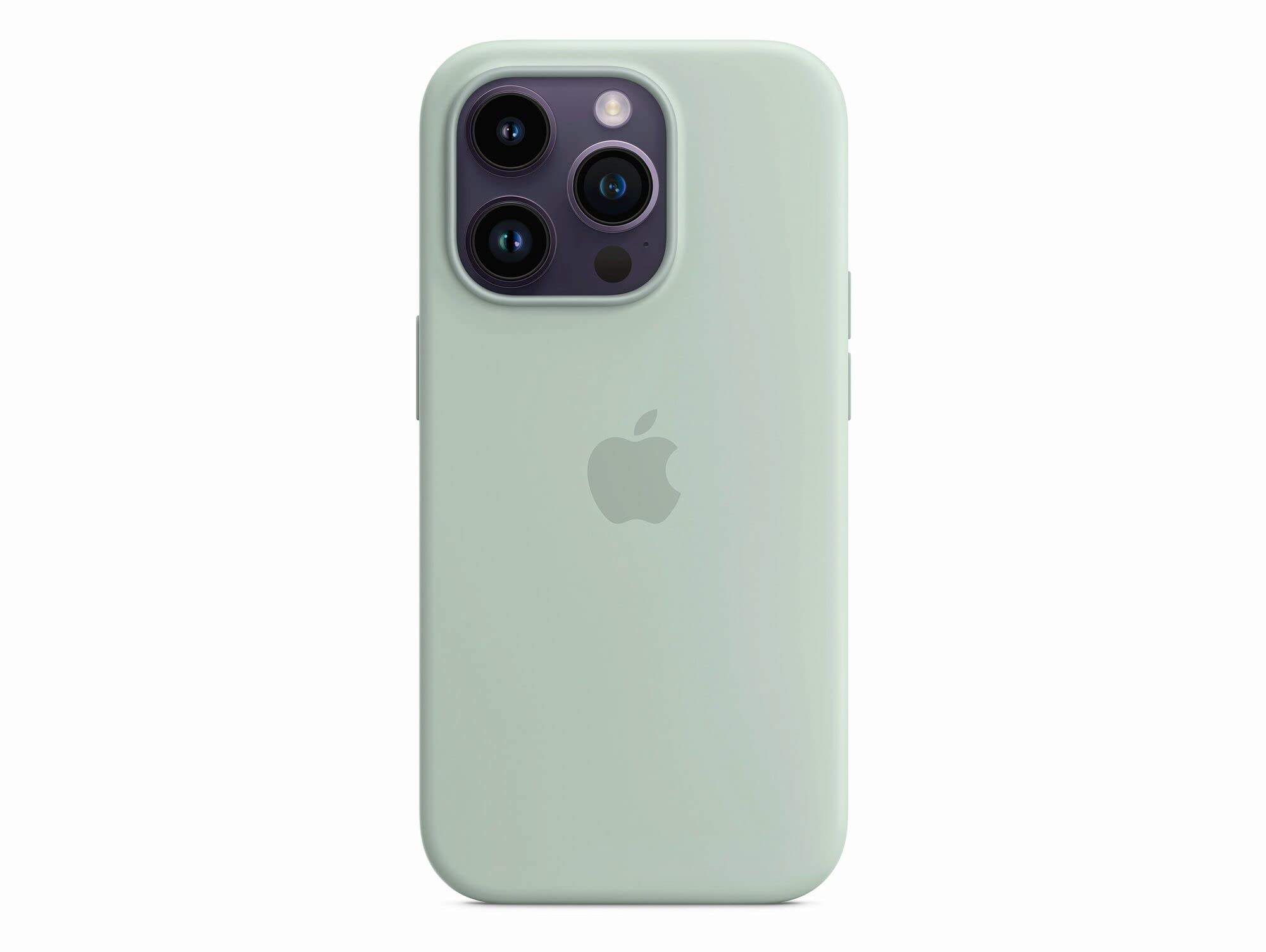 Apple custodia silicone MagSafe iPhone 14 Pro agave