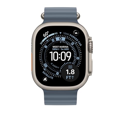 Apple Ocean Band 49mm estensione cinturino Blu salmastro XL