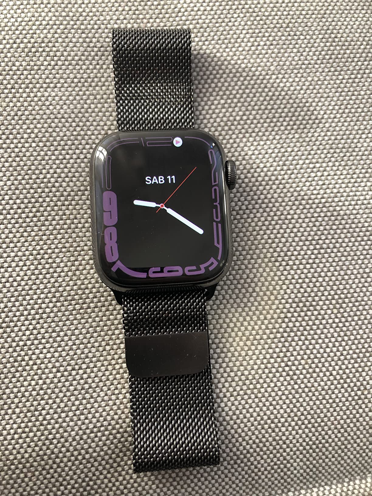Apple Watch Series 7 smartwatch 41mm Cellular acciaio