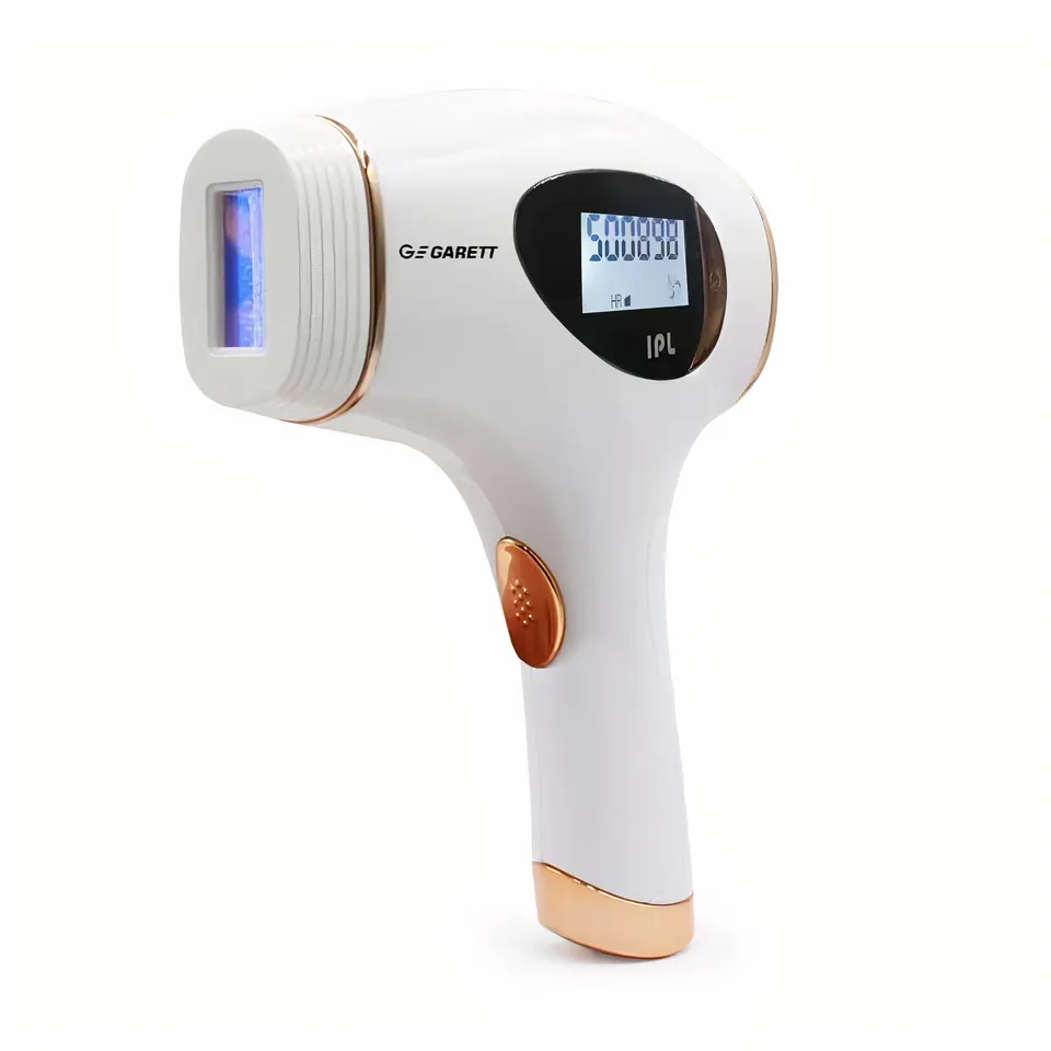 Garett Beauty Flash epilatore luce pulsata bianco oro 5 livelli