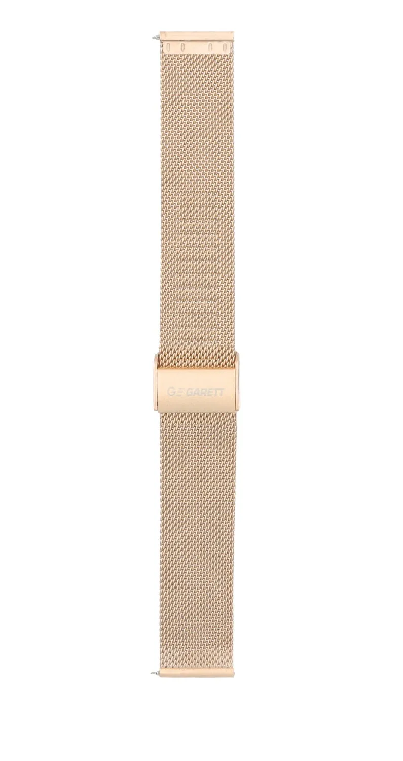 Garett Classy cinturino acciaio oro 20 mm