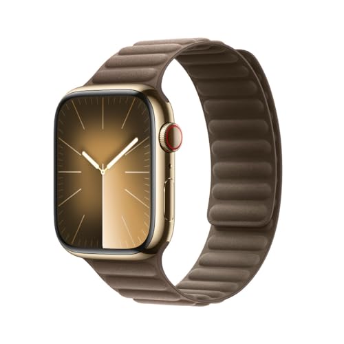 Apple Watch Magnetic Link cinturino 45mm grigio talpa S/M FineWoven