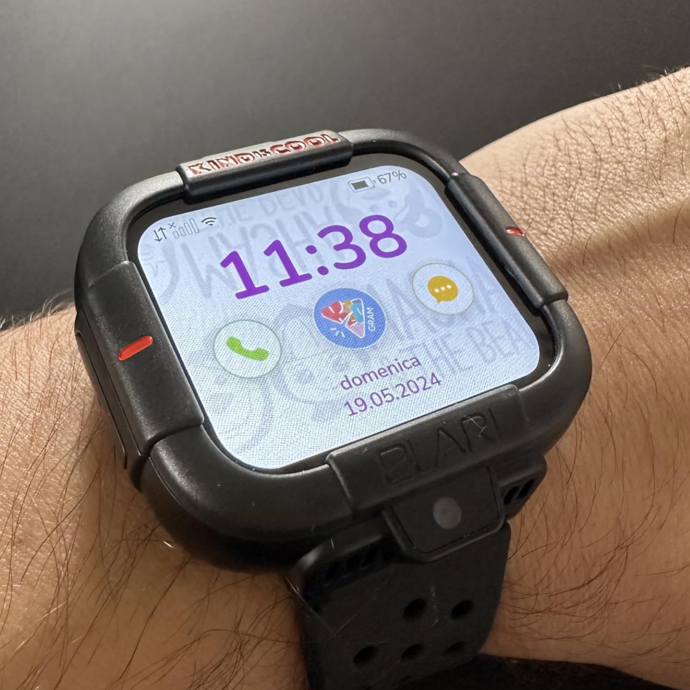 Elari KidPhone Masha e Orso smartwatch bambini nero 4G GPS