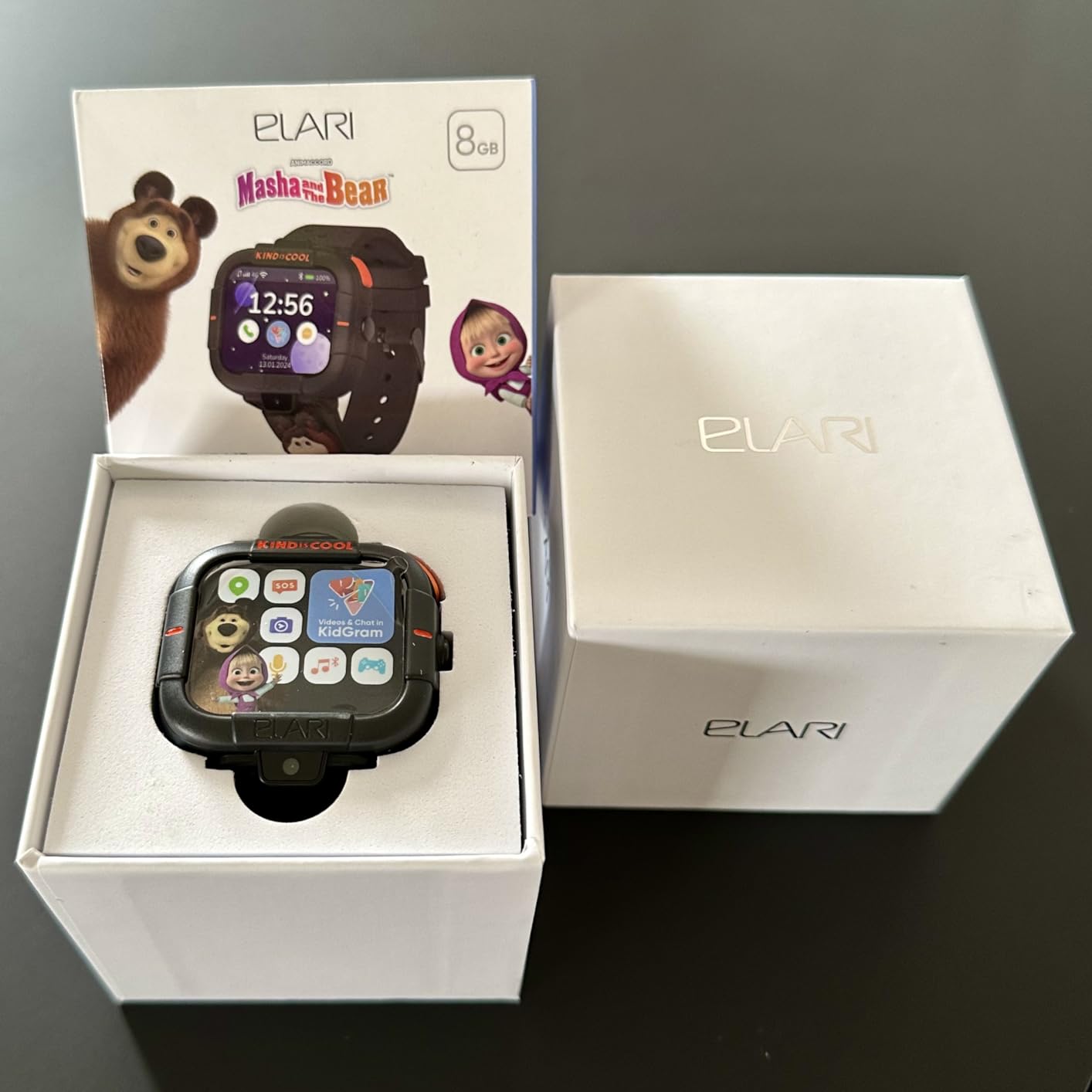 Elari KidPhone Masha e Orso smartwatch bambini nero 4G GPS