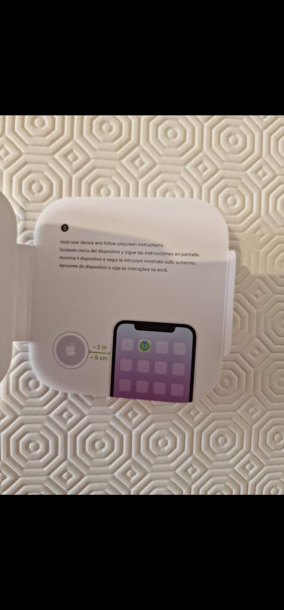 Apple AirTag localizzatore Bluetooth con Dov’è e batteria sostituibile