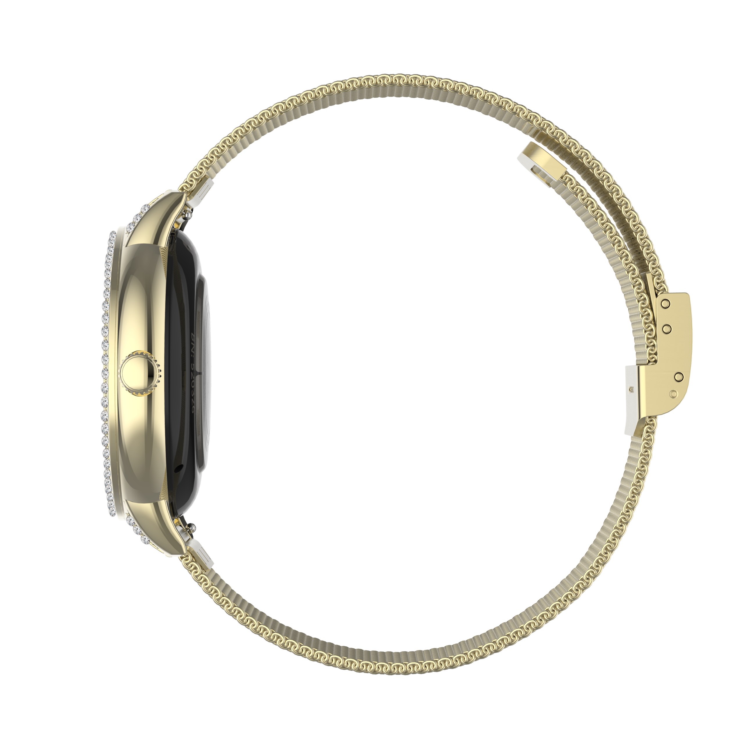Garett Stella smartwatch oro maglia mesh donna